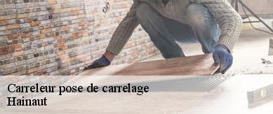 Carreleur pose de carrelage Hainaut 