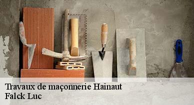 Travaux de maçonnerie Hainaut 