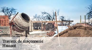 Travaux de maçonnerie Hainaut 